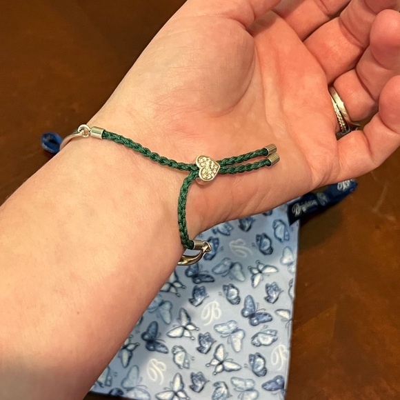 Brighton Silver Bracelet with Green Accents - Picture 8 of 8